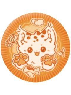 核桃-小饼干系列马口铁徽章