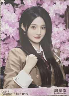 周是汝 不可替代生写 ver.B