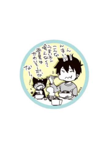 奥村燐&小黑-原画展mini贴纸套装