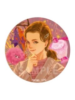赫敏·格兰杰A-韦斯莱魔法把戏坊系列徽章人物款