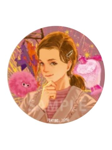 赫敏·格兰杰A-韦斯莱魔法把戏坊系列徽章人物款