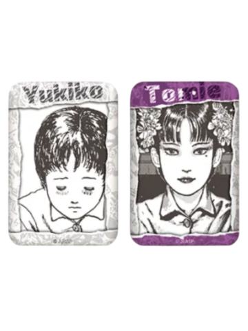 川上富江&三尾雪子-狂热剧情光栅系列徽章