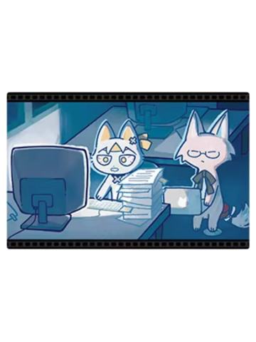 浅羽悠真&月城柳-猫猫拾光系列特典明信片