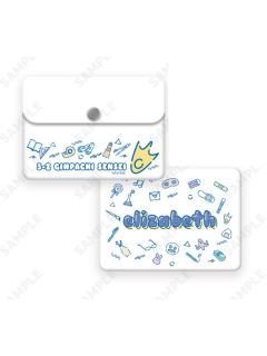 伊丽莎白-3年Z组银8先生上学日透明收纳包