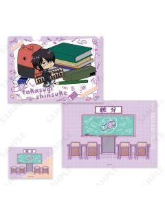 高杉晋助-3年Z组银8先生上学日Q版文件夹贴纸套组
