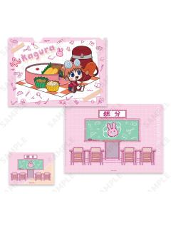 神乐-3年Z组银8先生上学日Q版文件夹贴纸套组