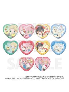 三丽鸥联动Q版心吧唧