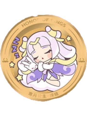 嫦娥金属纪念章-遇意十二月令第二弹