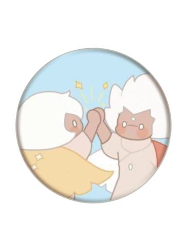 光仔3-肯德基联动 温暖贴贴双闪徽章