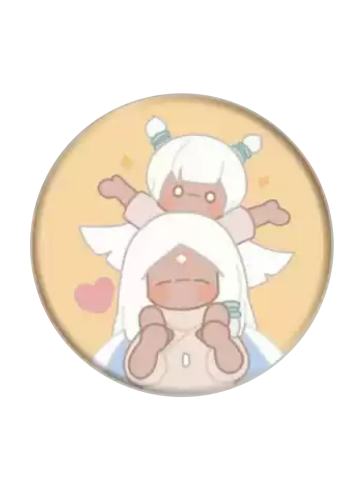 光仔2-肯德基联动 温暖贴贴双闪徽章