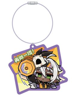 伊安珊-Q版表情包系列亚克力挂件