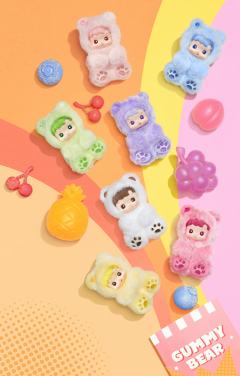 小熊软糖系列搪胶毛绒挂件-资料图