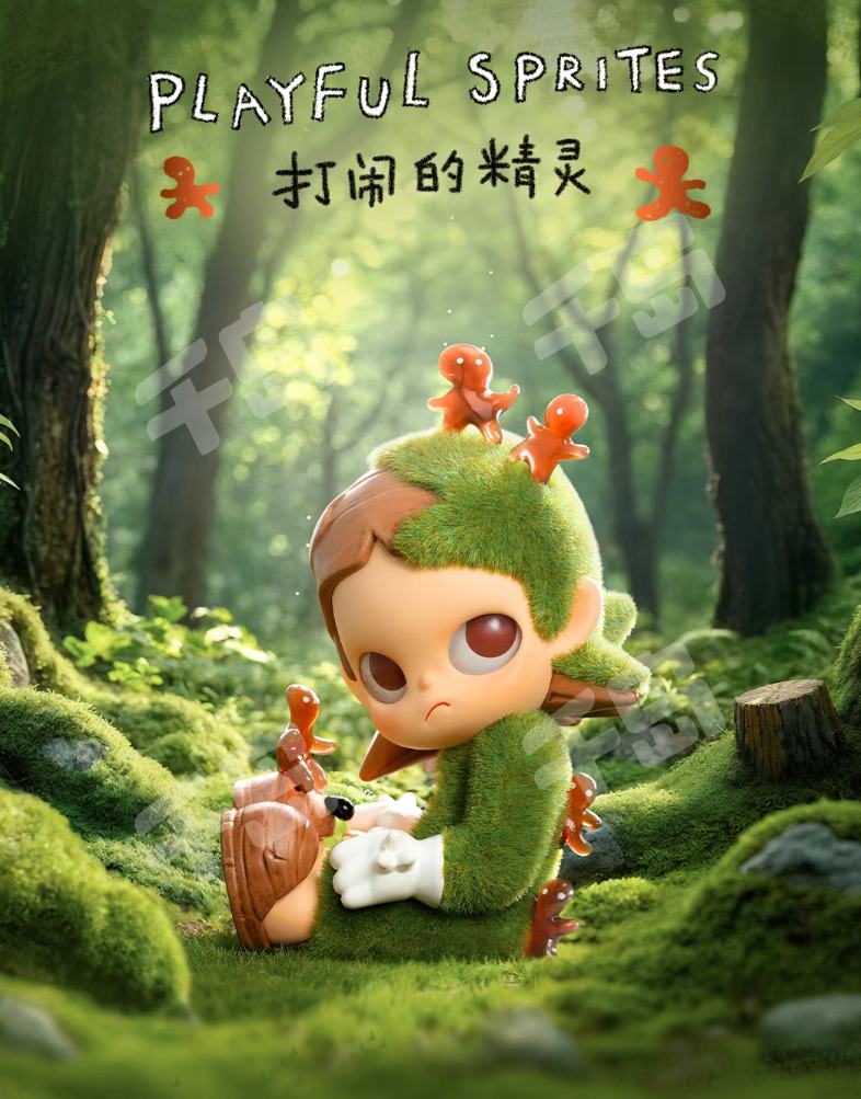【精灵集市 打闹的精灵| 慢下来系列- Zsiga - Zsiga - 手办- 盲盒｜千岛