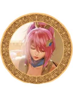 花木兰B金属纪念章-遇意十二月令第四弹