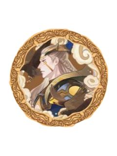 后羿B金属纪念章-遇意十二月令第四弹