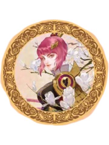 花木兰A金属纪念章-遇意十二月令第四弹