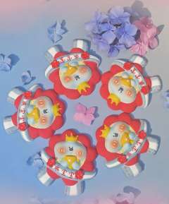 小红花冰箱贴-资料图