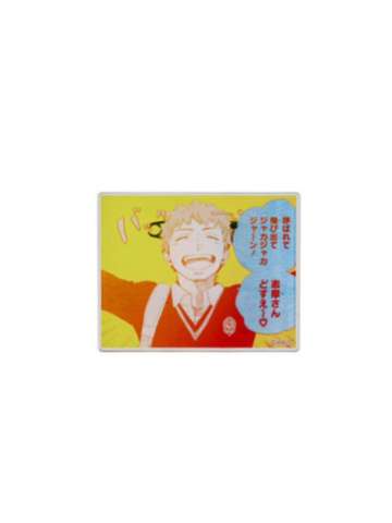 志摩廉造-原画展名言亚克力吧唧