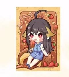 涂山雅雅（纳米流沙镭射）-遇意吧唧明信片