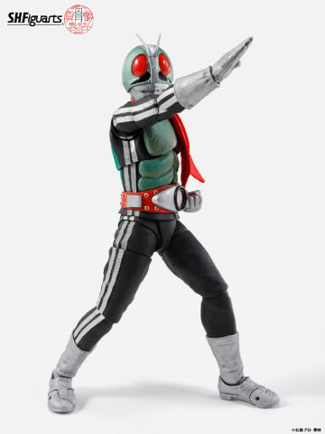 SHF 真骨雕 假面骑士新1号 光荣昭和骑士版