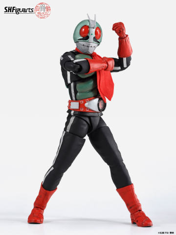 SHF 真骨雕 假面骑士新2号 光荣的昭和骑士版