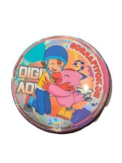 武之内空&比丘兽-永远的青春重庆站涂鸦徽章