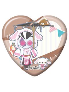 宿伞之魂(白)-三丽鸥联动展心吧唧