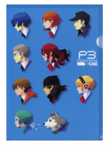 多人(山田机电限定文件夹)-p3re发售特典
