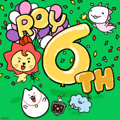 Roy6六周年快闪