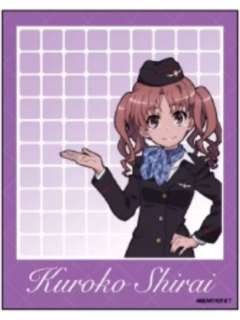白井黑子-制服亚克力相卡