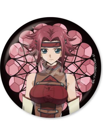 红月华莲1-金属彩窗吧唧