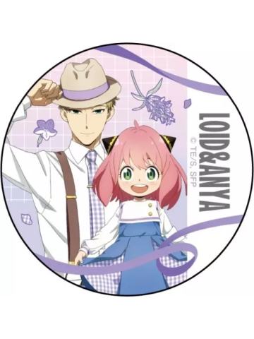 劳埃德·福杰&阿尼亚·福杰-薰衣草系列吧唧
