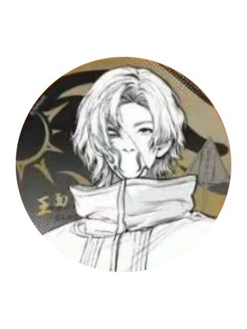 王面(大隐藏)-线稿系列徽章