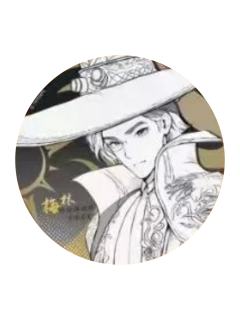 梅林(小隐藏)-线稿系列徽章