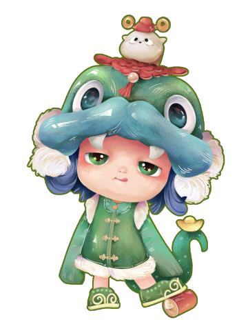 2代-灵蛇开运（原色）