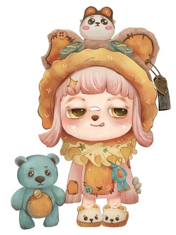 官合涂装-醒醒迷途玩偶