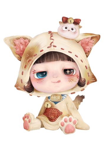 4代-招财喵（原色）