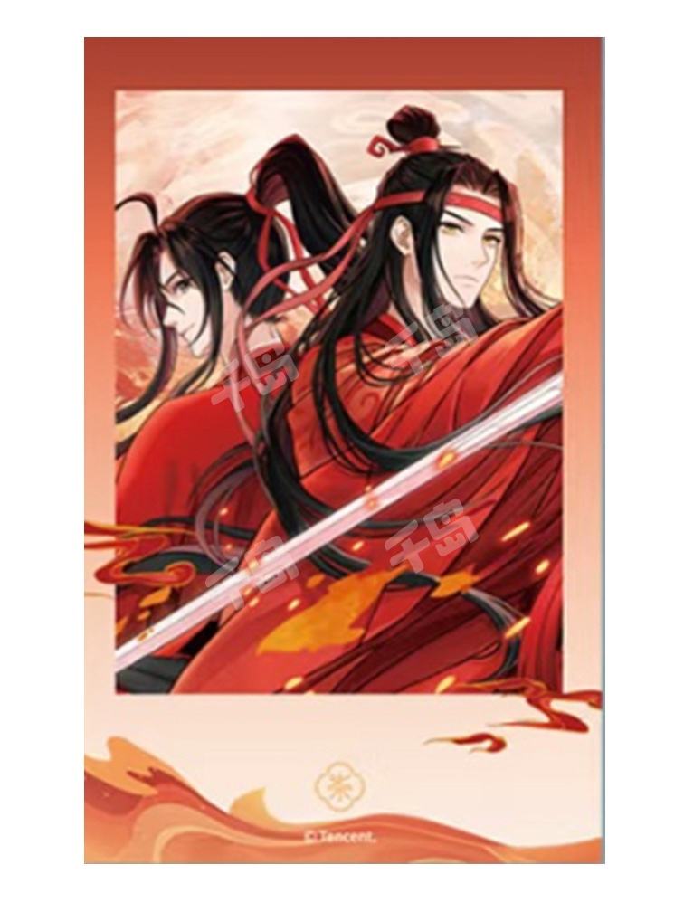 魔道祖師公式　霞染裳シリーズ 蓝忘机＆魏无羡(拍立得套组)-霞染裳系列周边| 霞染裳系列周边