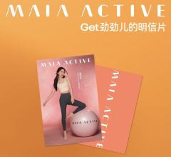 MAIA ACTIVE代言明信片