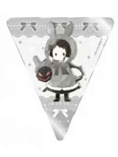 芥川龙之介2-TAPIOCA复古风雨伞兔耳透卡