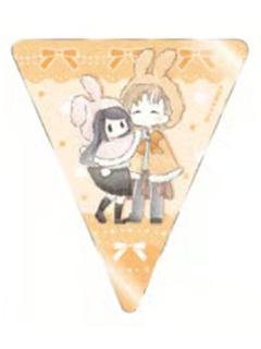 谷崎润一郎&谷崎直美2-TAPIOCA复古风雨伞兔耳透卡