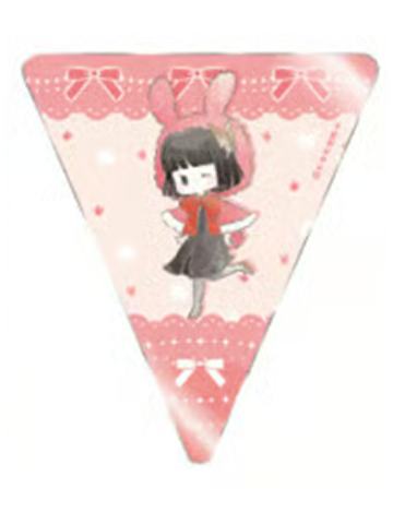 与谢野晶子2-TAPIOCA复古风雨伞兔耳透卡