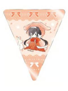 泉镜花2-TAPIOCA复古风雨伞兔耳透卡