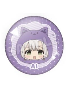 Ai-猫猫头套Q版吧唧