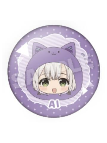 Ai-猫猫头套Q版吧唧