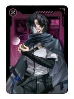 王面(随盒小卡)-Hitcard第一弹官方徽章