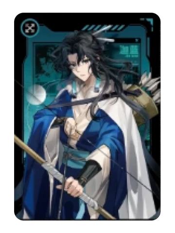 迦蓝(随盒小卡)-Hitcard第一弹官方徽章
