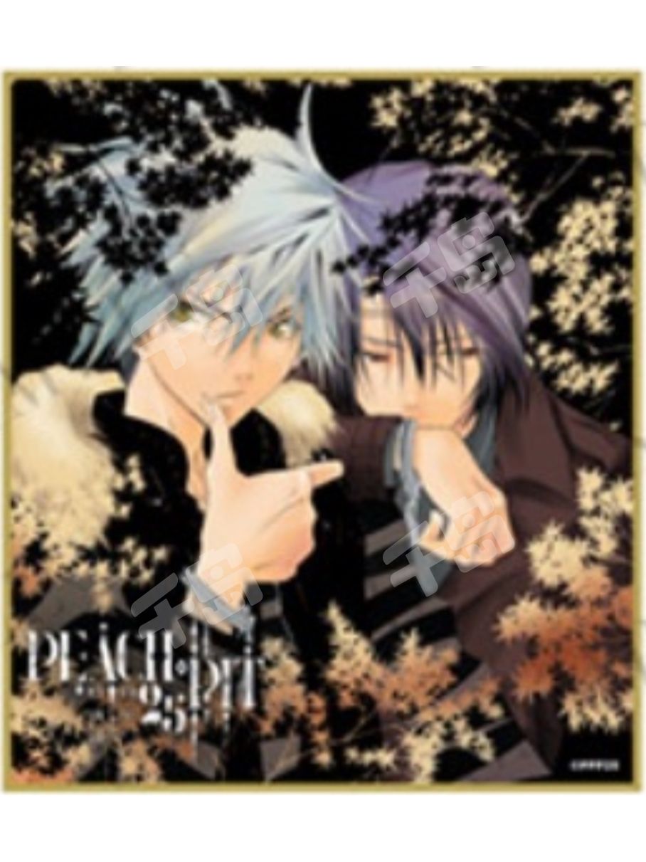 橘思徒&赤月知佳-PEACH-PIT25周年特别展迷你色纸| PEACH-PIT25周年特别展迷你色纸- 僵尸借贷/(动漫IP) - 橘思徒/(僵尸借贷角色)  - 赤月知佳/(僵尸借贷角色) - 纸片｜千岛