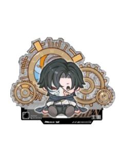 王面(坐坐立牌)-Hitcard第一弹官方徽章