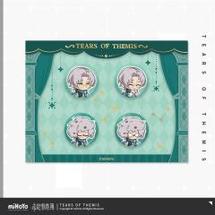 莫弈-心动魔咒系列Q版mini马口铁徽章套组